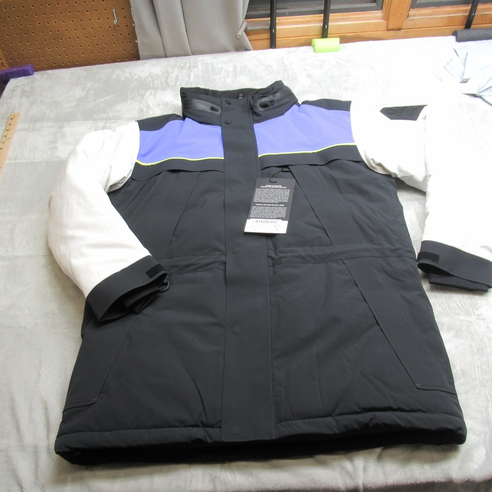 Ski-Doo Jacket Men Medium Blue‎ Kanuk Insulated Waterproof Snowmobile $1050 NEW